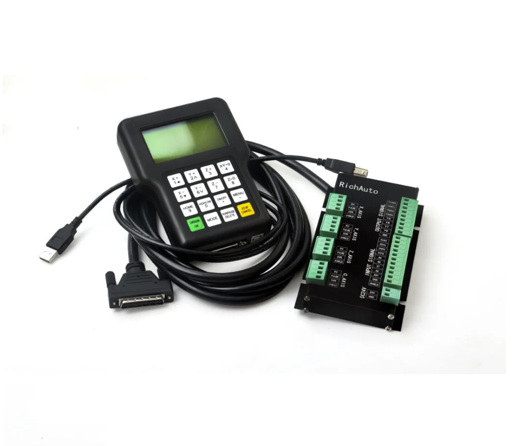Hot Selling Richauto DSP 3-axi - đánh giá và giá Richauto A11 Dsp Controller 3 Axis