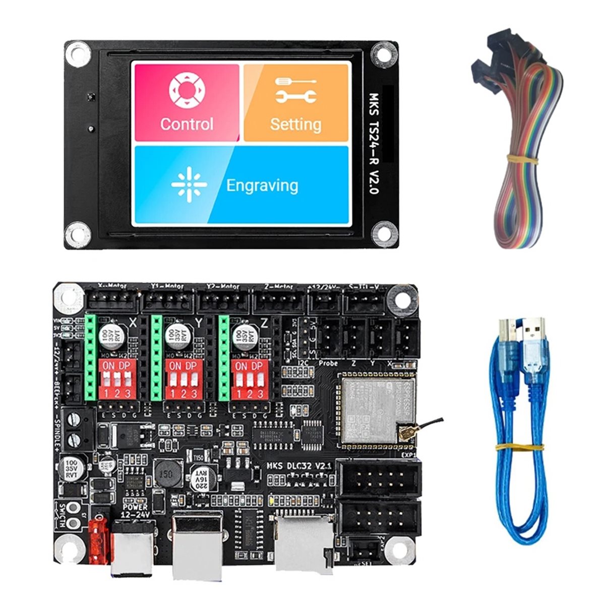 New Electronics Offline Contro - đánh giá và giá Grbl 32 Bit Control Board Offline Display