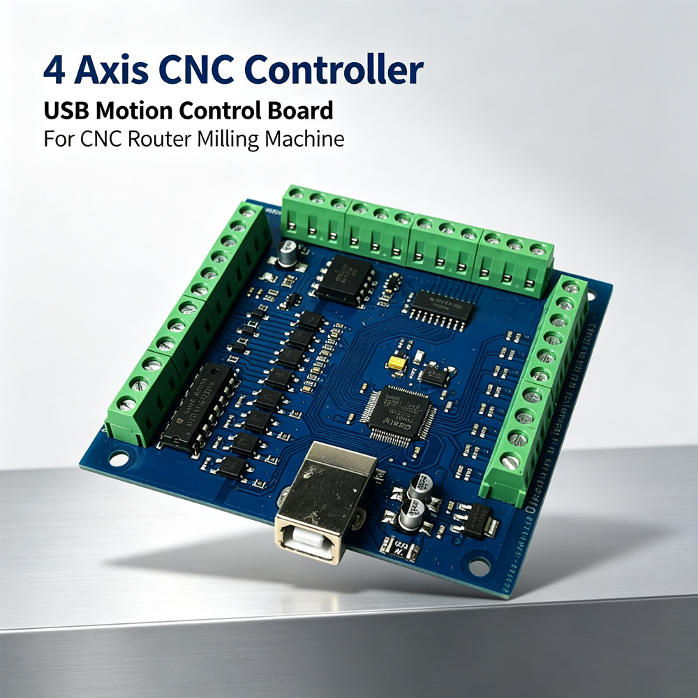 CNC Motion Controller Card MAC - đánh giá và giá Mach3 Usb Cnc Controller 4 Axis 100Khz