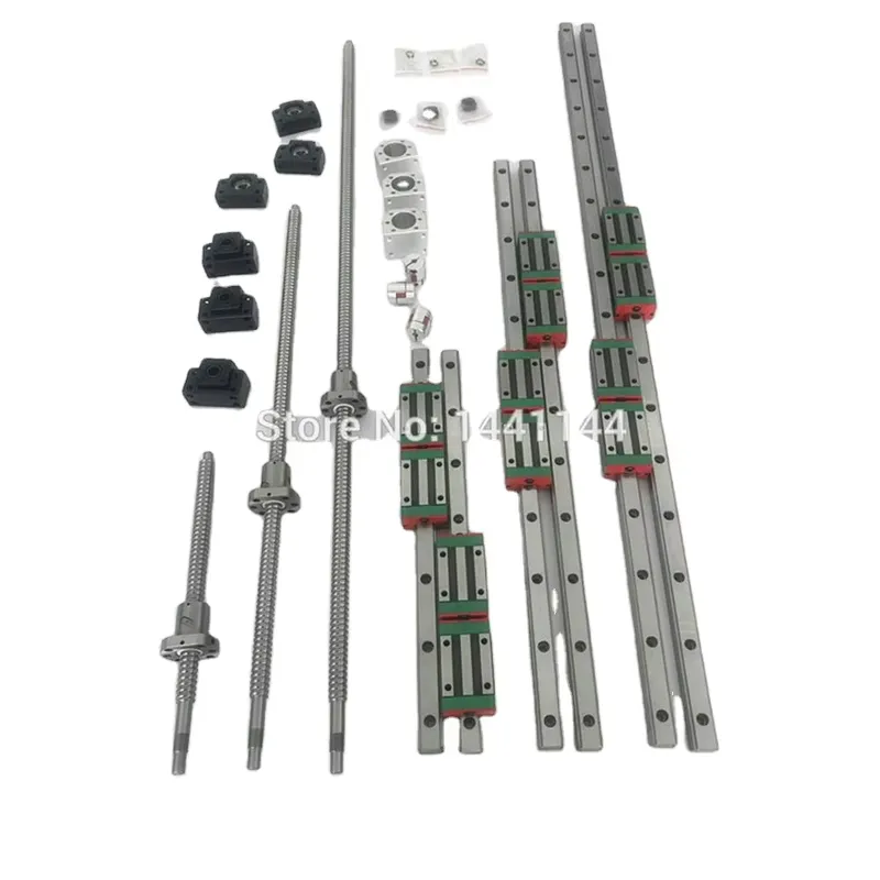 6 Sets HGR20 Linear Guide Rail - đánh giá và giá Hgr20 Linear Guide Rail Ballscrew Set